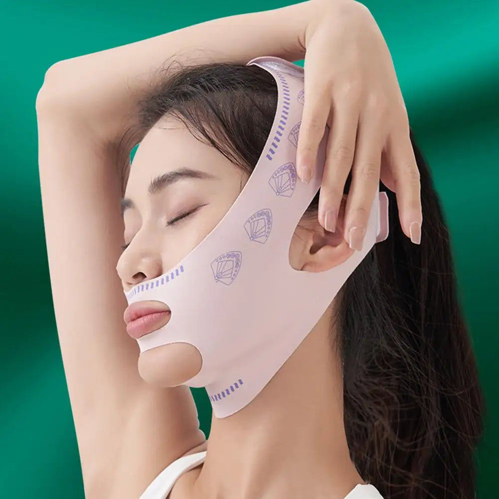 3D Reusable Face lifting Mask Anti Slimming Bandage V Shaper Full Face Lift Slim Sleeping face Mask Beauty Breathable