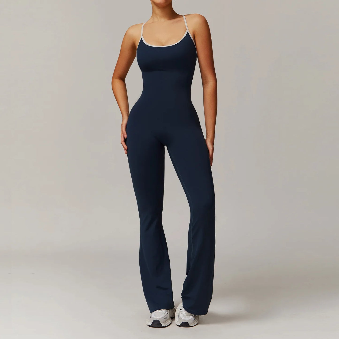 Yoga Set V Jumpsuit Gym Set Women Training Yoga Suit Sportswear Women Sports Jumpsuit Fitness Workout Bodysuits Sexy Back