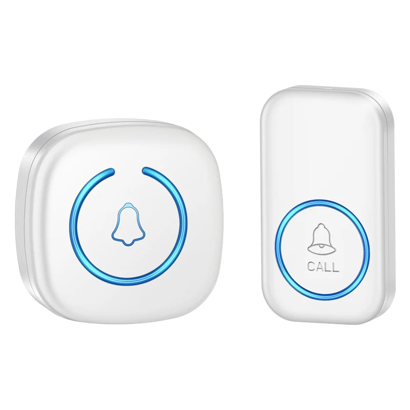 Wireless Doorbell Intelligent Welcome Door Bell 300M/984 FT