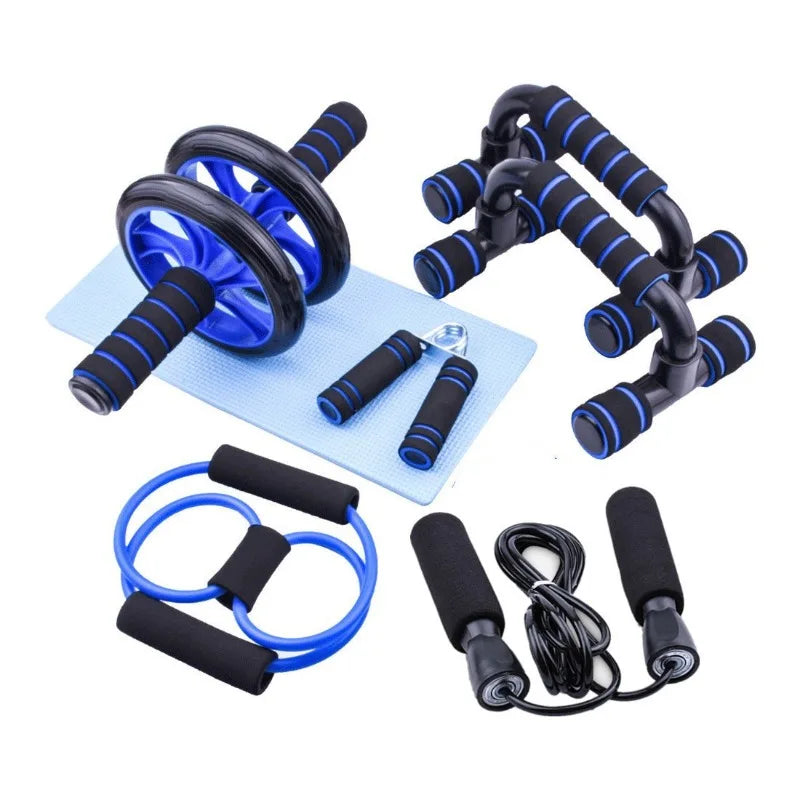 Home Gym 5-in-1 Ab Roller Wheels Kit