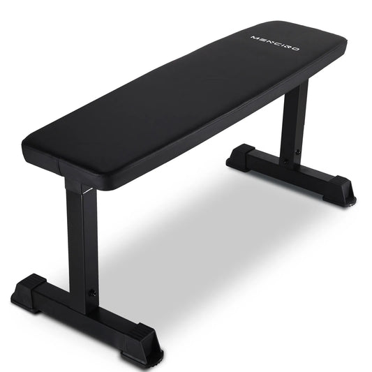 2026 New Custom Heavy-Duty Steel Flat Gym Bench Modern Style Fitness Equipment for Weight Lifting Commercial Gym Equipment