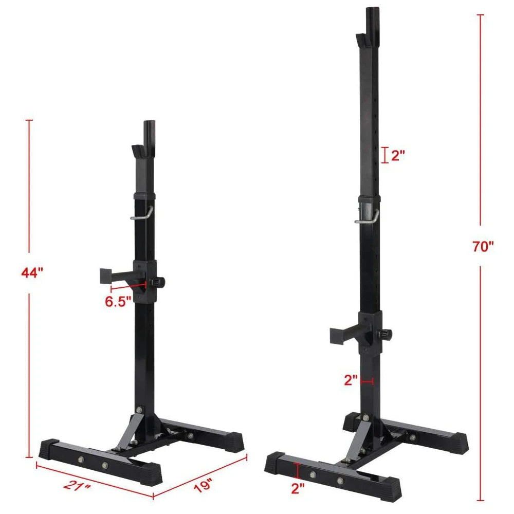 Wholesale Adjustable Squat Rack Half Squat Rack Home Gym Strength Training Equipment