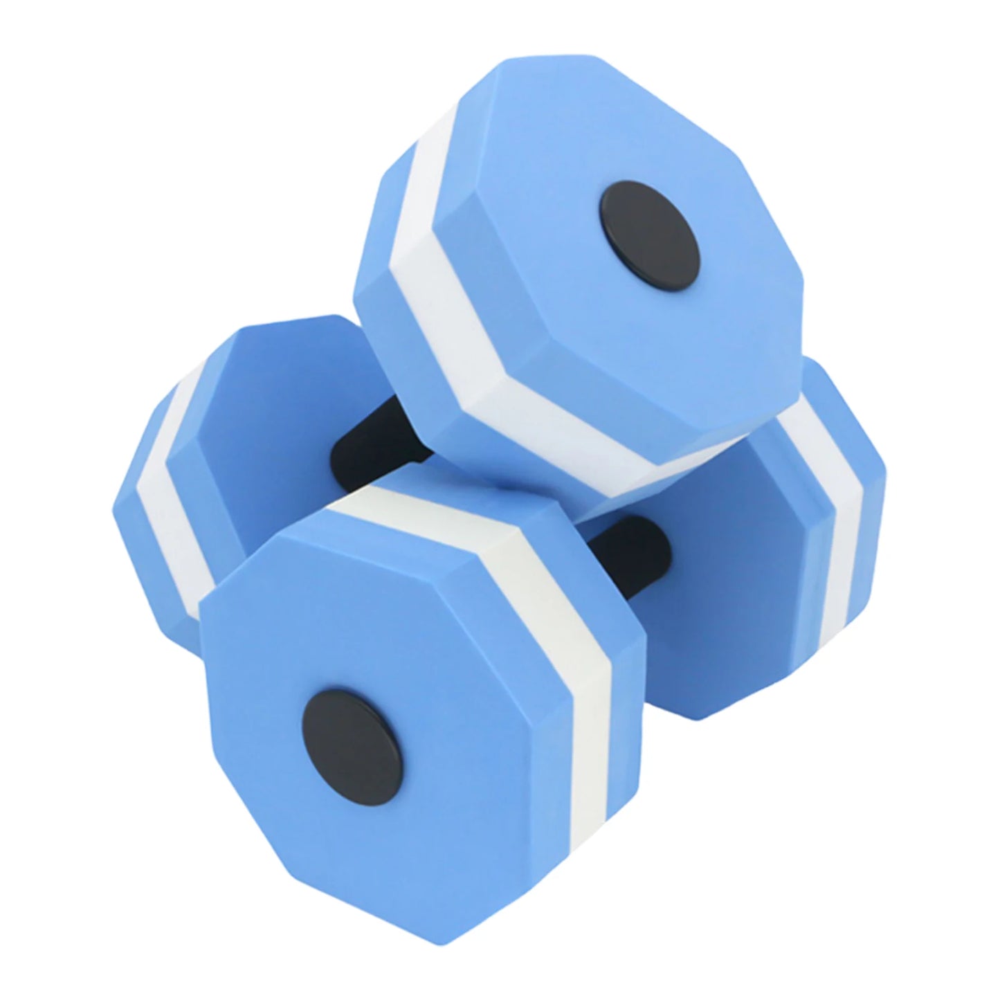 EVA Dumbbells for Water Fitness Swimming Equipment Unisex Aqua Gym Training Gear Lightweight Non Slip