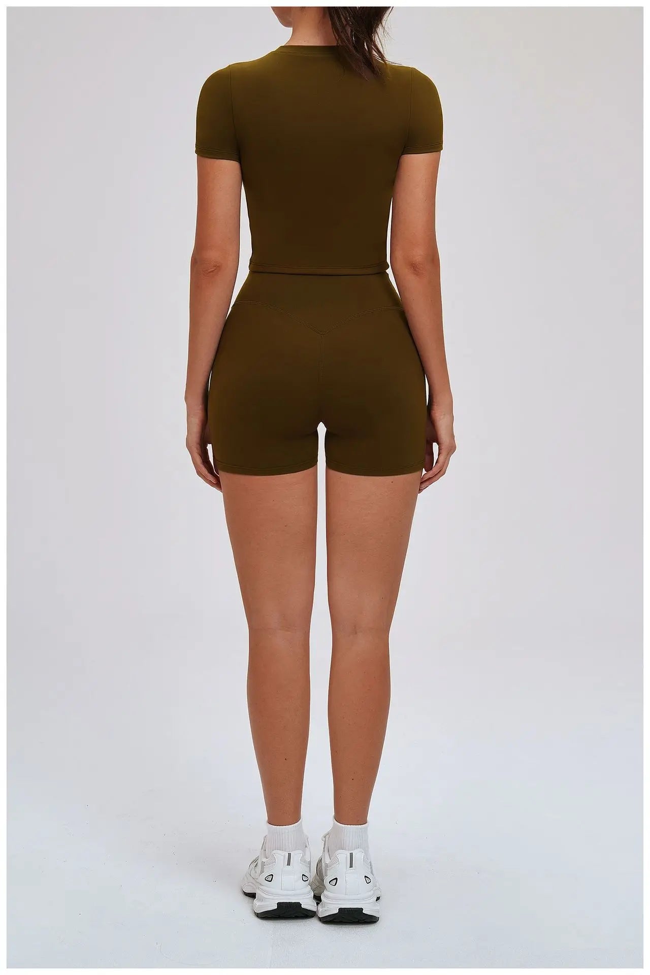 Yoga Set for Women 2026 Beauty Back Tight-Fitting Versatile Yoga Outfit Outdoor Running Sports Set Gym Wear Workout Clothes