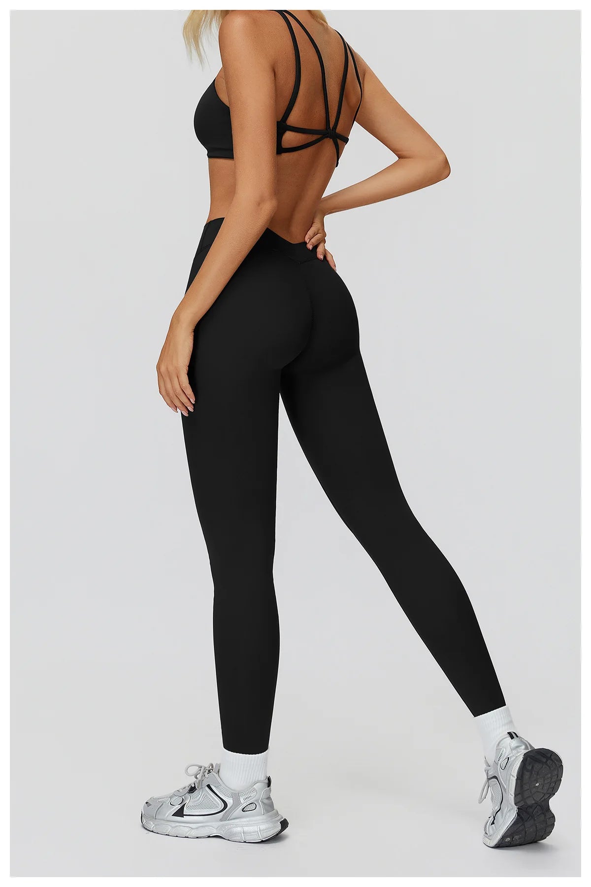 Yoga set 2 pieces women's sportswear gym clothes exercise running fitness set