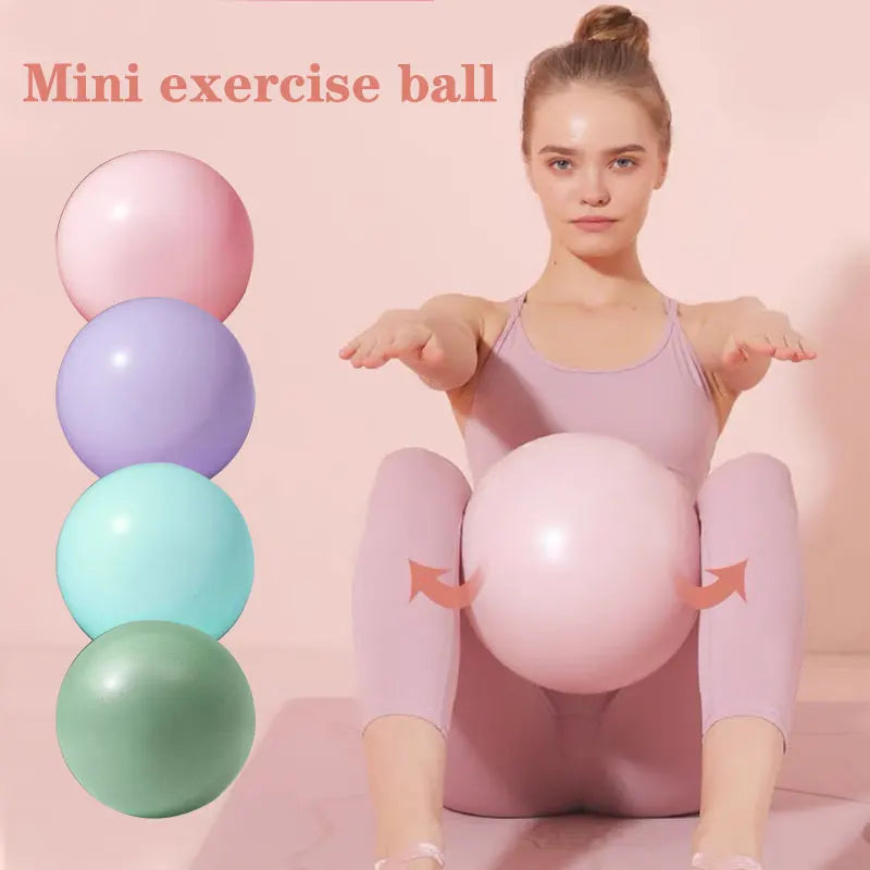25cm Mini Yoga Ball Fitness Pilates Reduce Fat Ball Thick Explosion-proof PVC Non Slip Gym Home Training Workout Exercise Ball