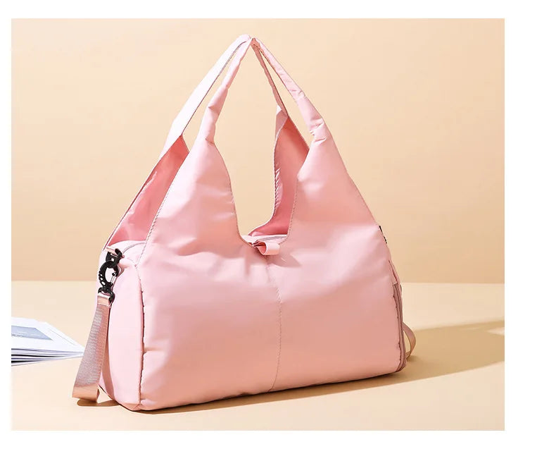 Yoga Mat Bag, Women's Sports and Fitness Bag, Handbag, Luggage Bag, Wear-Resistant, Large Capacity Storage Travel Bag