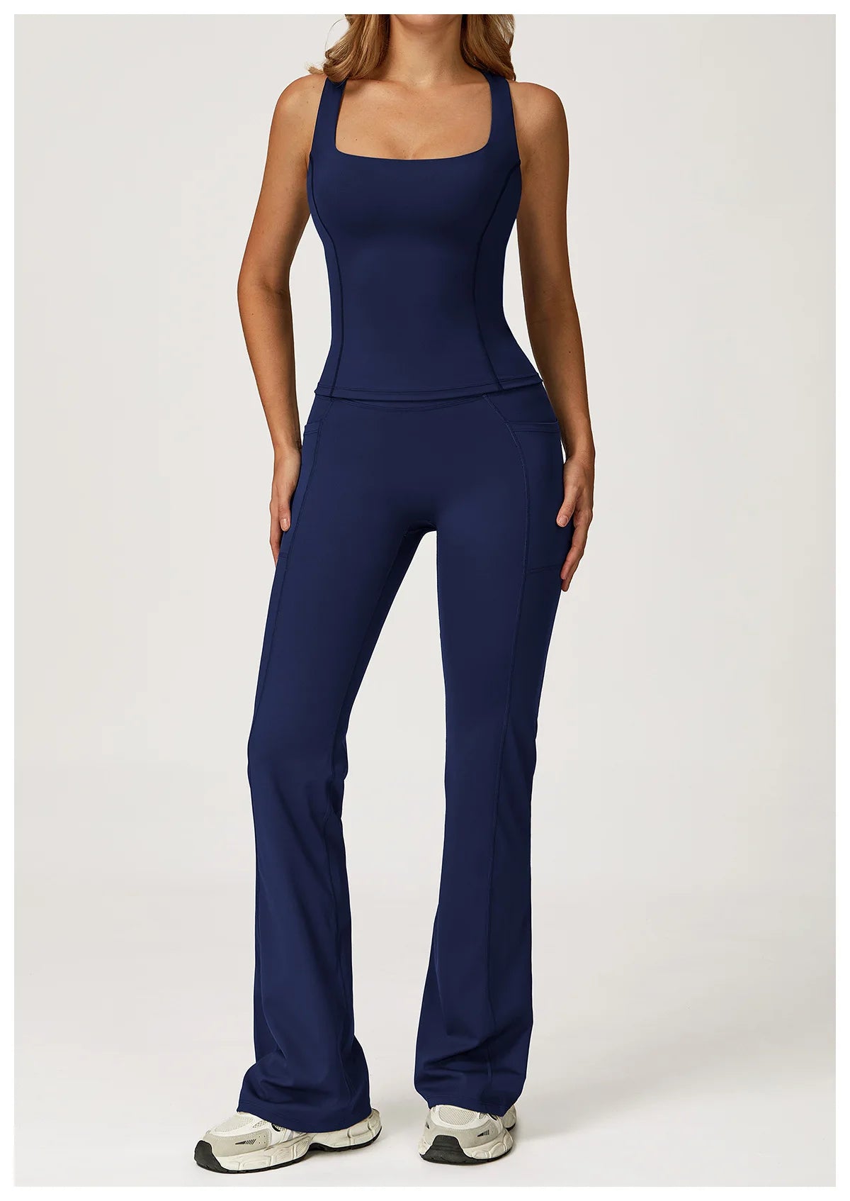 2PCS Yoga Set Gym Clothes Workout Sportswear Yoga Suits Women Tracksuits Fitness Outfits Sports Bra Gym Leggings Athletic Wear