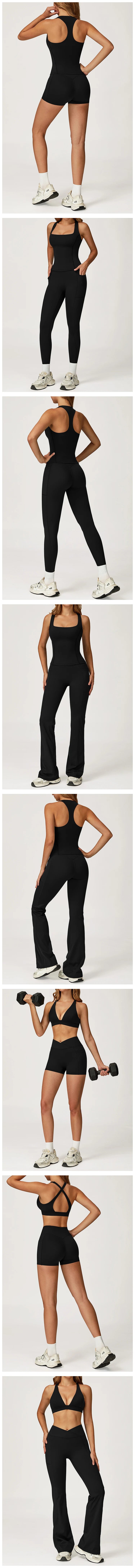 2PCS Yoga Set Gym Clothes Workout Sportswear Yoga Suits Women Tracksuits Fitness Outfits Sports Bra Gym Leggings Athletic Wear