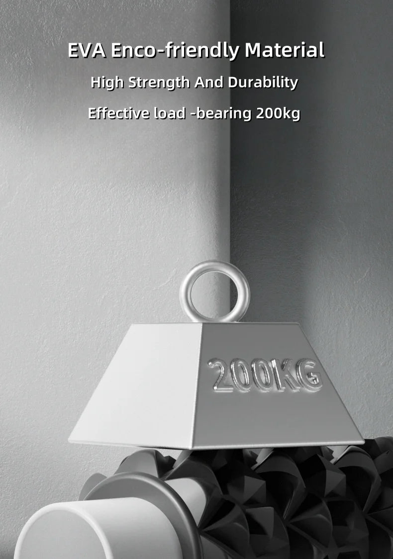 30cm Pilates Foam Roller Muscle Massage EPP Yoga Fitness Roller For Back Pain Relief Gym Exercise Self-Myofascial Treatment