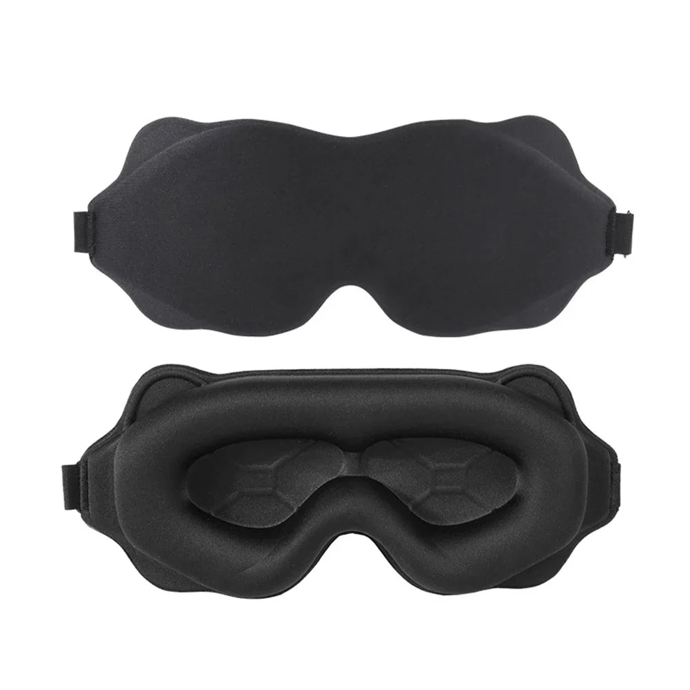 3D Sleeping Mask Block Out Light Soft Padded Sleep Mask For Eyes Slaapmasker Eye Shade Blindfold Sleeping Aid Face Mask Eyepatch