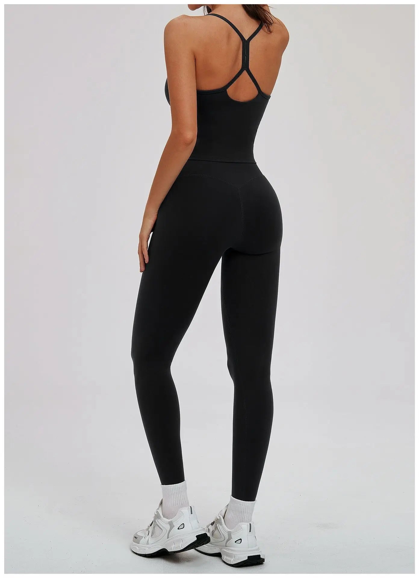 Yoga Set for Women 2026 Beauty Back Tight-Fitting Versatile Yoga Outfit Outdoor Running Sports Set Gym Wear Workout Clothes