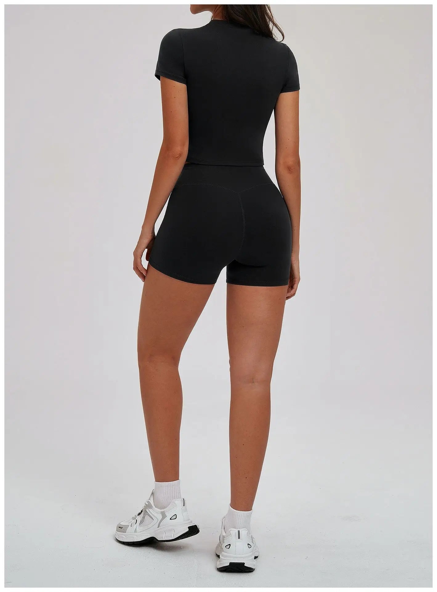 Yoga Set for Women 2026 Beauty Back Tight-Fitting Versatile Yoga Outfit Outdoor Running Sports Set Gym Wear Workout Clothes