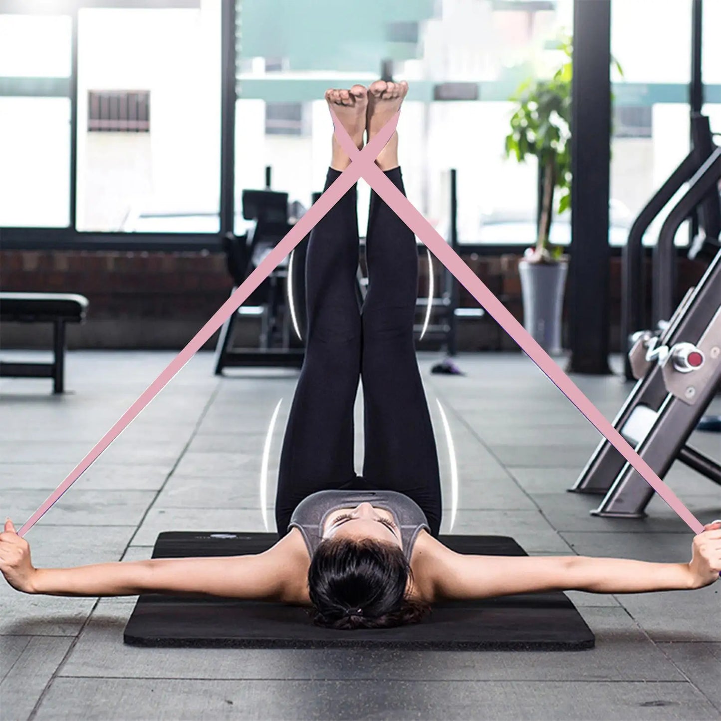 Pilates Ring and Ball Set Pilates Fitness Equipment Portable Resistance Band Exercise for Pregnancy Postpartum Travel