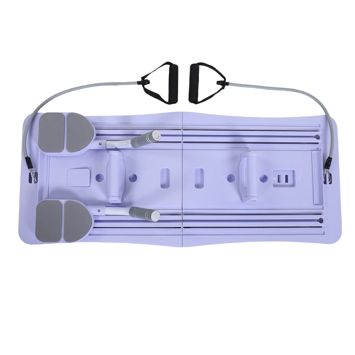 At Home Pilates Board Foldable 4-in-1 Exercise Ab Wheel Roller Exercise Equipment
