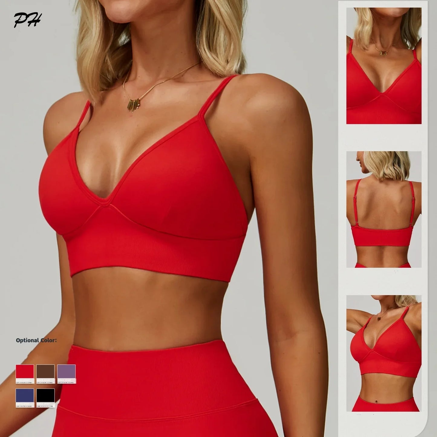 Yoga Set 2PCS Gym Clothes Women Tracksuit Workout Outfits Fitness Set Sportswear High Waist Leggings Sports Bra Athletic Wear