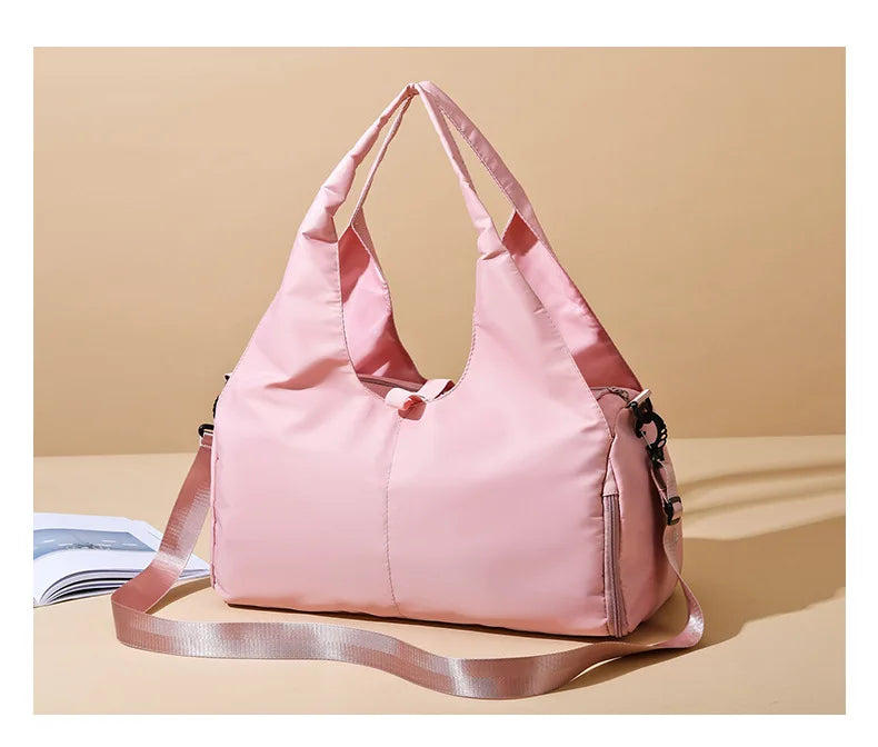 Yoga Mat Bag, Women's Sports and Fitness Bag, Handbag, Luggage Bag, Wear-Resistant, Large Capacity Storage Travel Bag