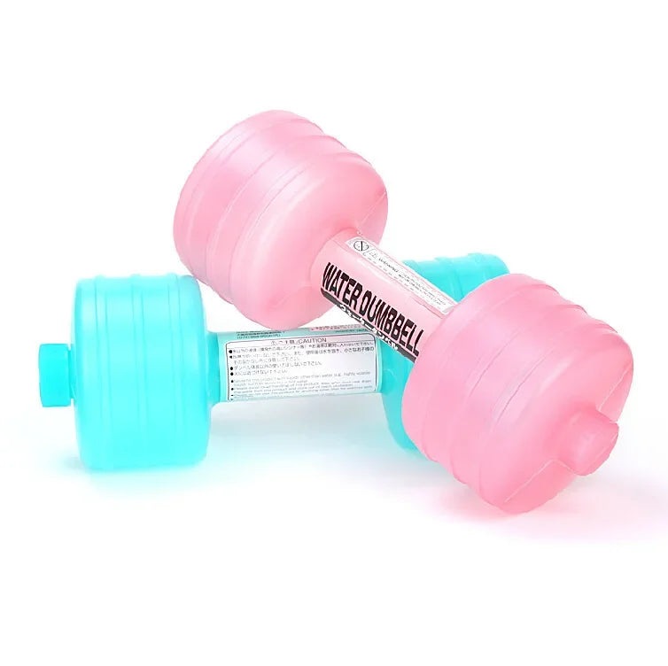 1Pcs Water-filled Dumbbells Portable Dumbbell Sports Water Bottle for Arm Strength Training Home Gym Fitness