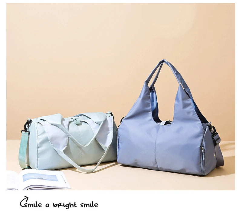 Yoga Mat Bag, Women's Sports and Fitness Bag, Handbag, Luggage Bag, Wear-Resistant, Large Capacity Storage Travel Bag