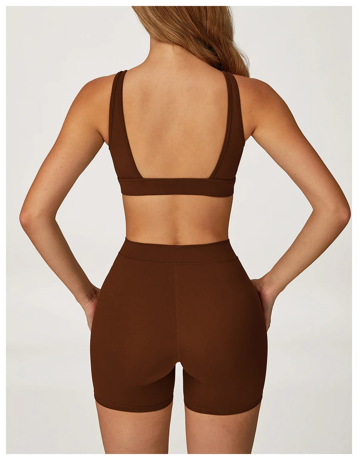 Yoga Set 2 Pieces Gym Clothes Yoga Outfits For Women Tracksuits Workout Long Sleeved Fitness Set Sport Bra Crop Top Gym Leggings