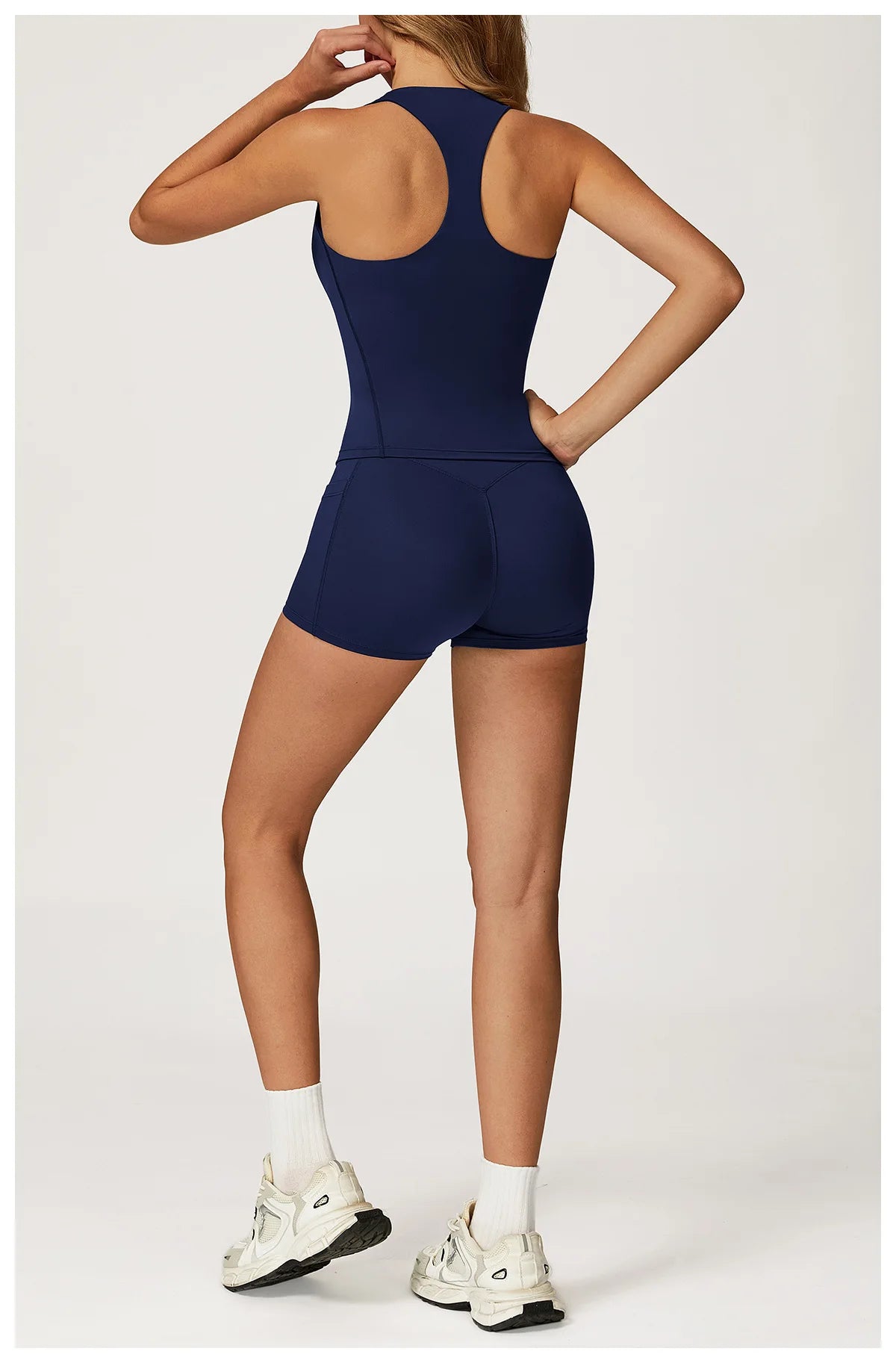 Yoga Set 2 Pieces Workout Outfits Women Clothes Fitness Sportswear Gym Tracksuit High Waist Leggings Sports Bra Athletic Wear