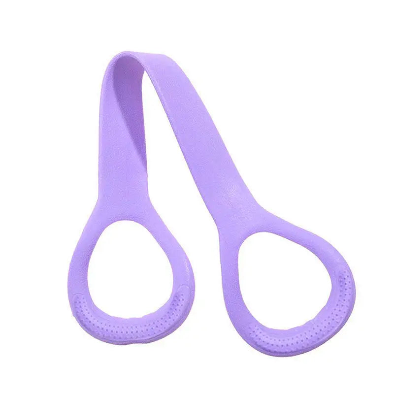 Pilates Resistance Band 8 Shaped Elastic Stretcher Home Fitness Open Shoulder Back Shaping Pulling Band Shoulder Exercise Rope