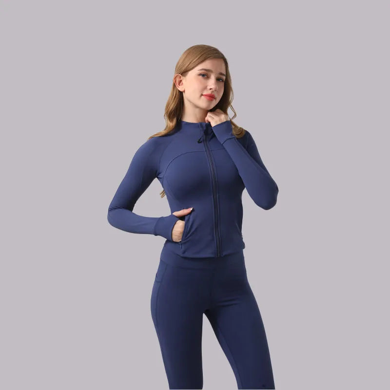 Professional Yoga Set: High-Waisted Butt-Lifting Yoga Pants + Slim-Fit Yoga Top Running & Fitness Set
