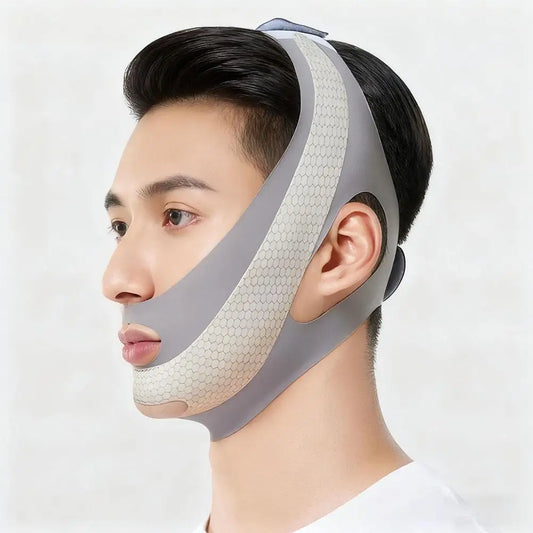Face Sculpting Sleep Mask Breathable Elastic Lifting Tightening Mask Skin Care Slimming Strap Chin Up Mask Woman