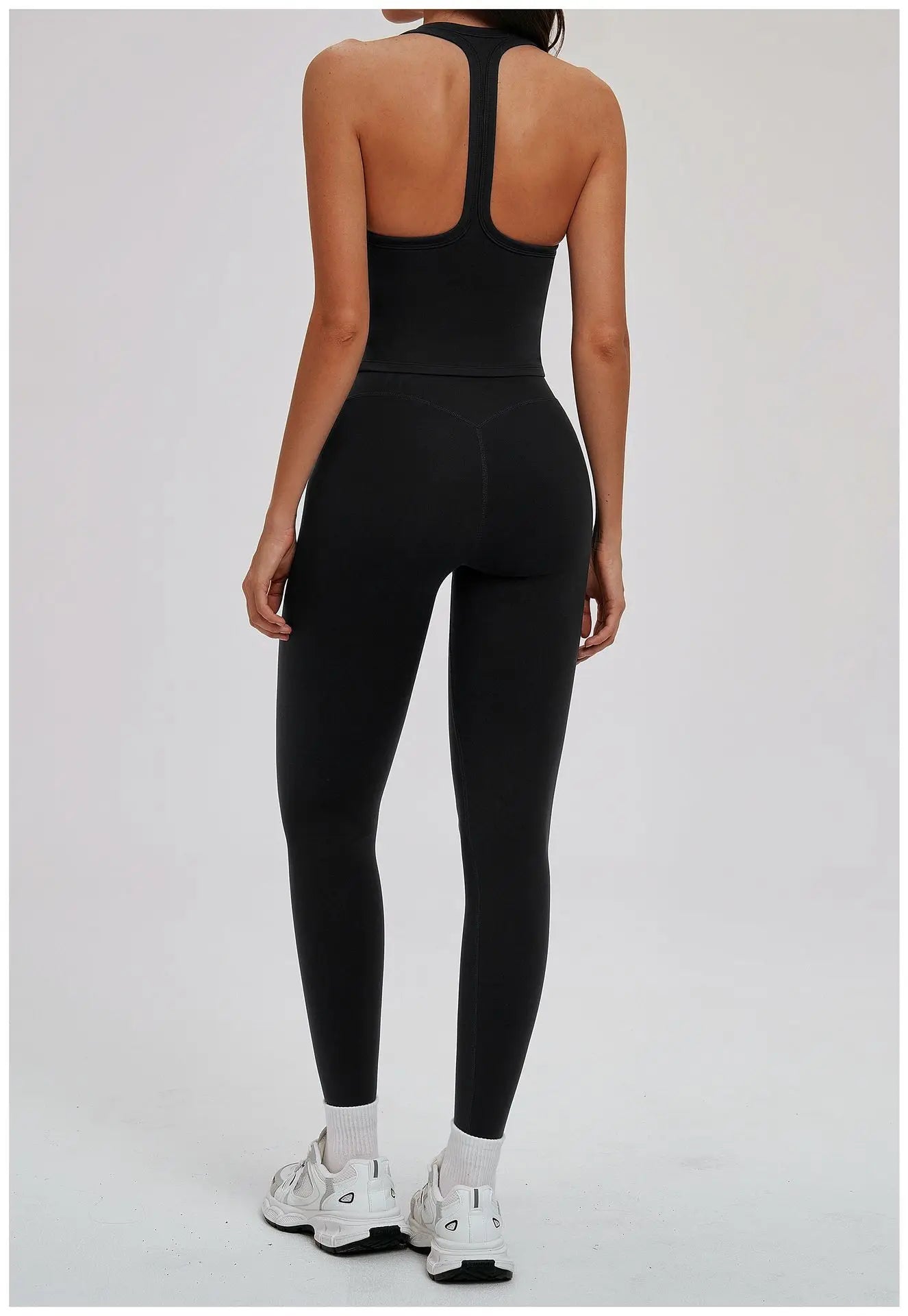 Yoga Set for Women 2026 Beauty Back Tight-Fitting Versatile Yoga Outfit Outdoor Running Sports Set Gym Wear Workout Clothes