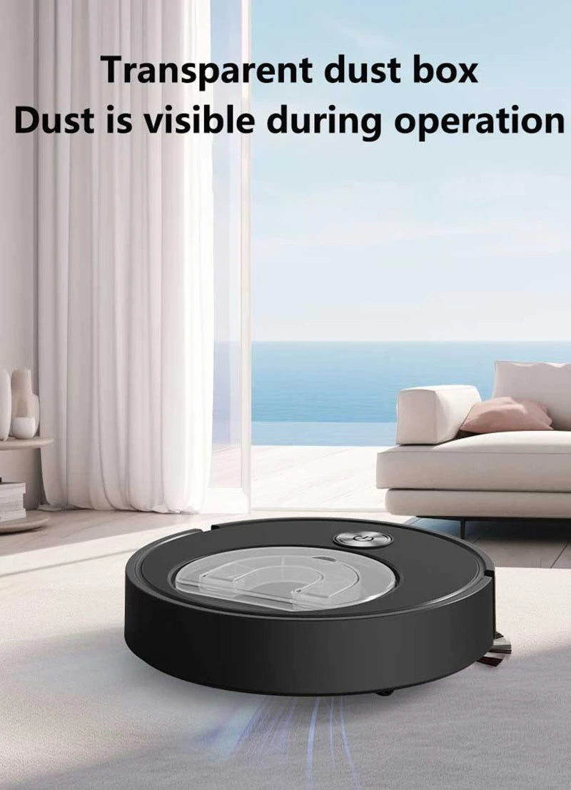 2026 New Intelligent Sweeping Robot Fully Automatic Sweeping Machine 3 In 1 Vacuum Cleaner Can Independently Remove The Dust Box
