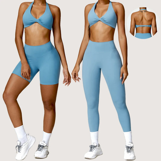 2 Pieces Women Yoga Set Sportswear  Gym Clothes Sportswear Yoga Suits Fitness Set Tracksuits Sports Bra Gym Leggings yoga pants