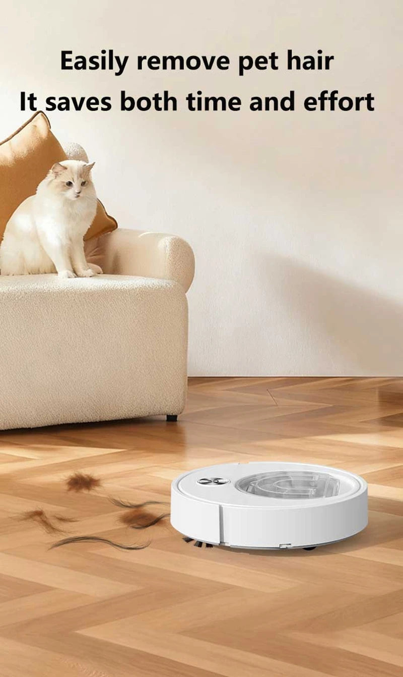 2026 New Intelligent Sweeping Robot Fully Automatic Sweeping Machine 3 In 1 Vacuum Cleaner Can Independently Remove The Dust Box