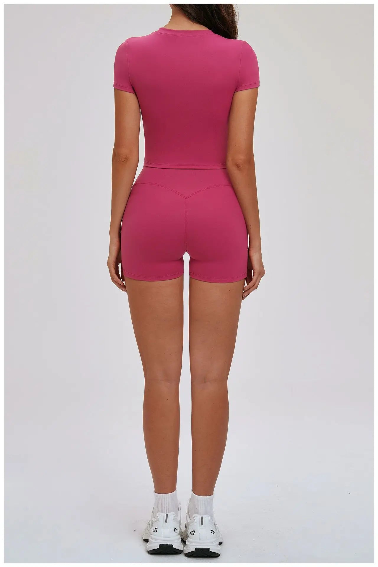 Yoga Set for Women 2026 Beauty Back Tight-Fitting Versatile Yoga Outfit Outdoor Running Sports Set Gym Wear Workout Clothes