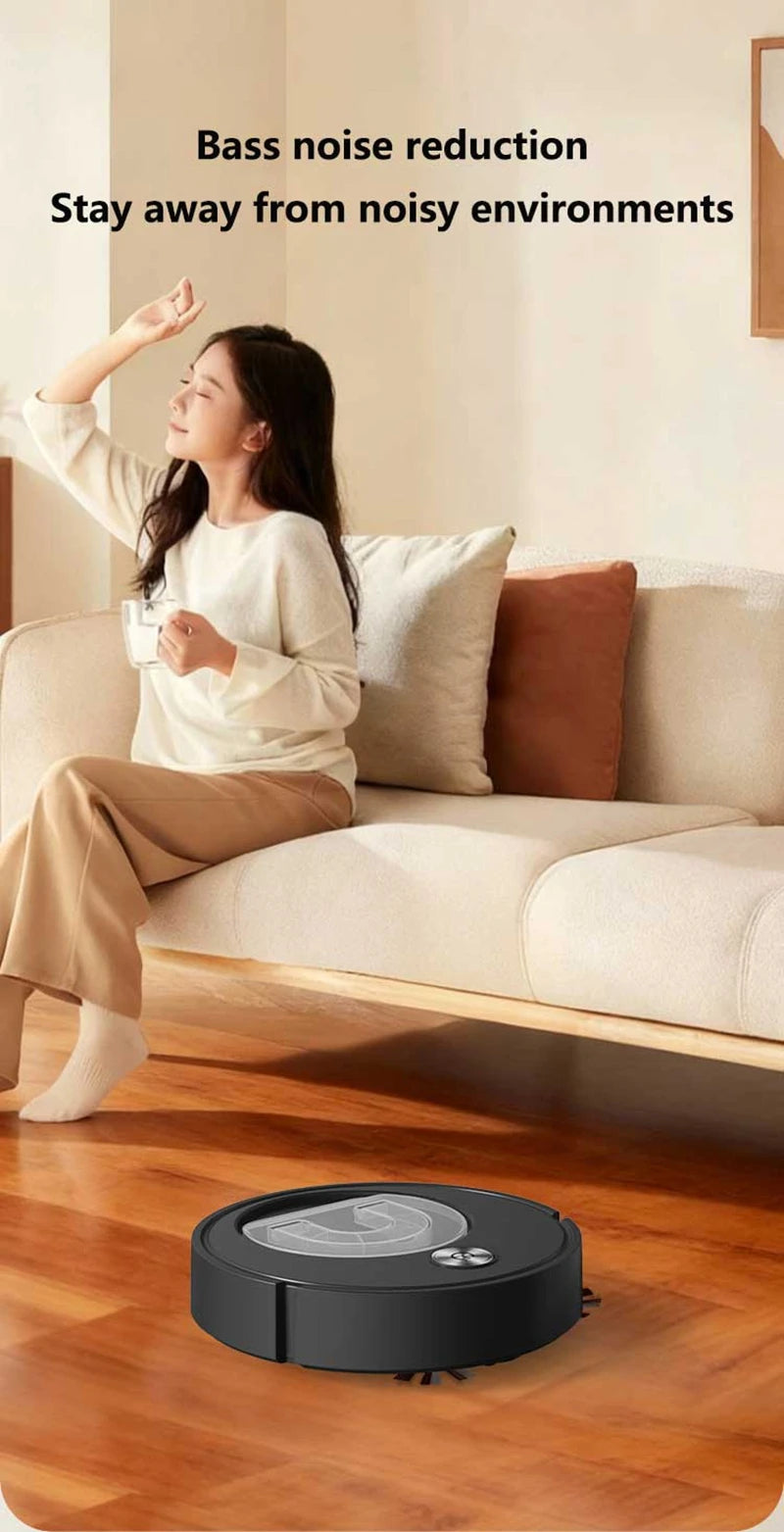 2026 New Intelligent Sweeping Robot Fully Automatic Sweeping Machine 3 In 1 Vacuum Cleaner Can Independently Remove The Dust Box