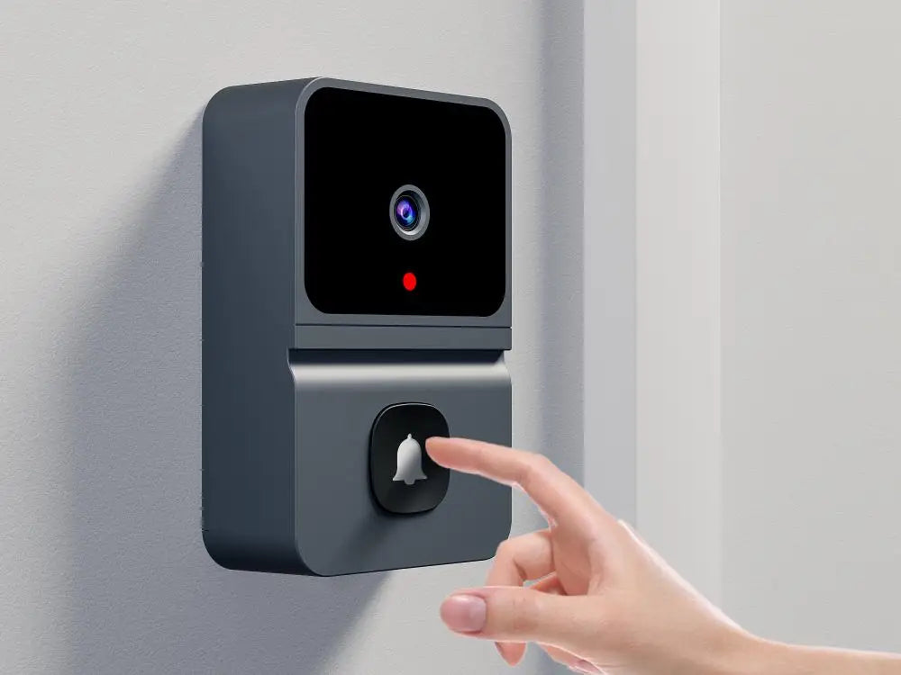 Wireless Doorbell WiFi Outdoor HD Camera Security Door Bell Night Vision Video Intercom Voice Change