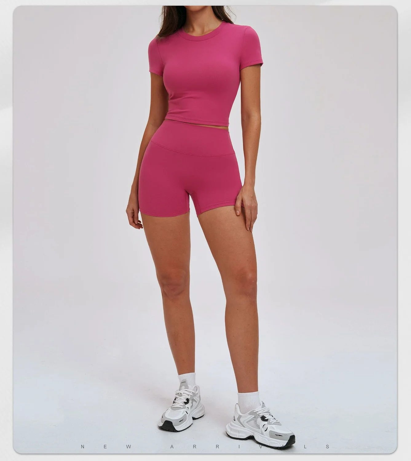 Yoga Set for Women 2026 Beauty Back Tight-Fitting Versatile Yoga Outfit Outdoor Running Sports Set Gym Wear Workout Clothes