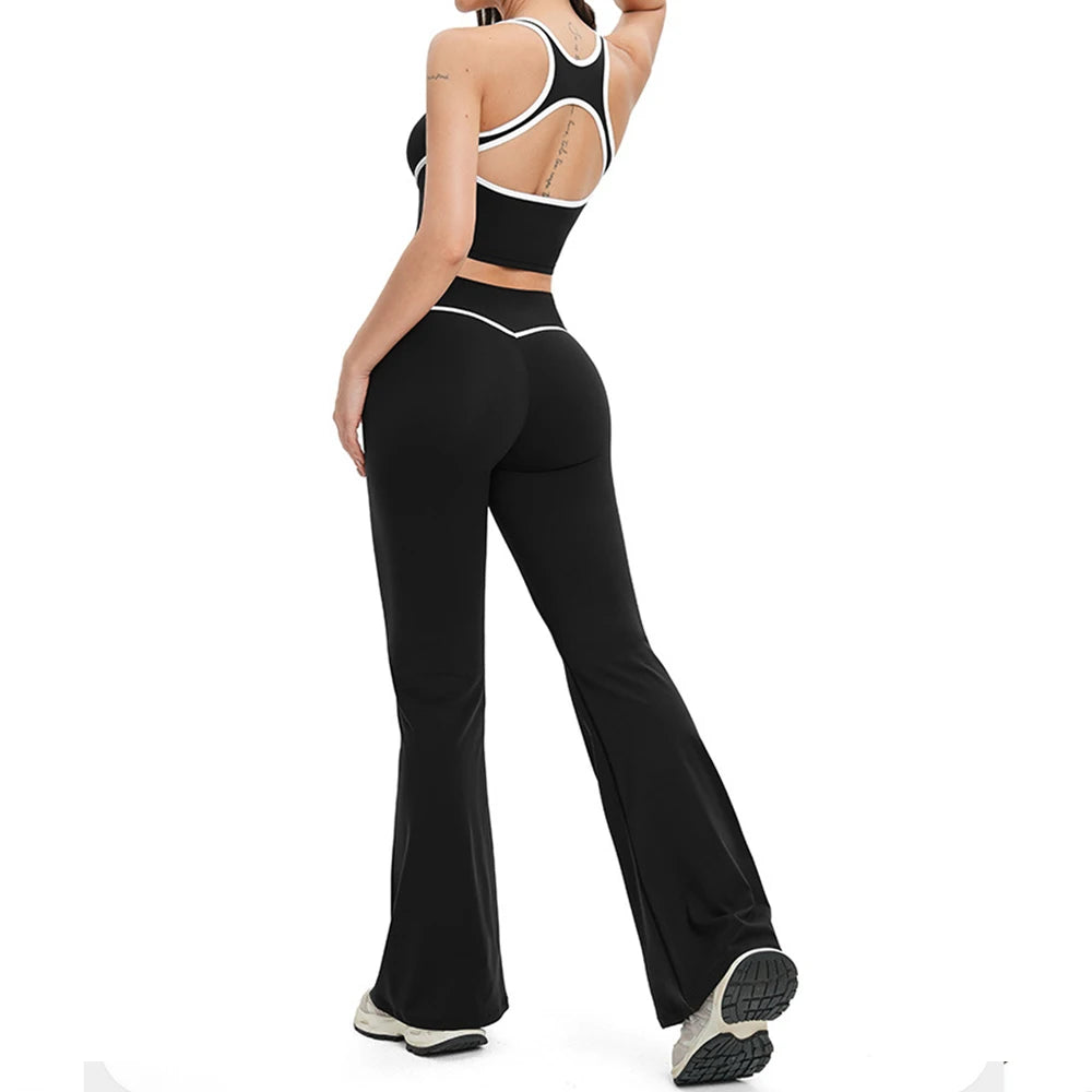Yoga Set 2 PCS Sports Set Workout Outfits Women's Sportswear Fitness Gym Tracksuit