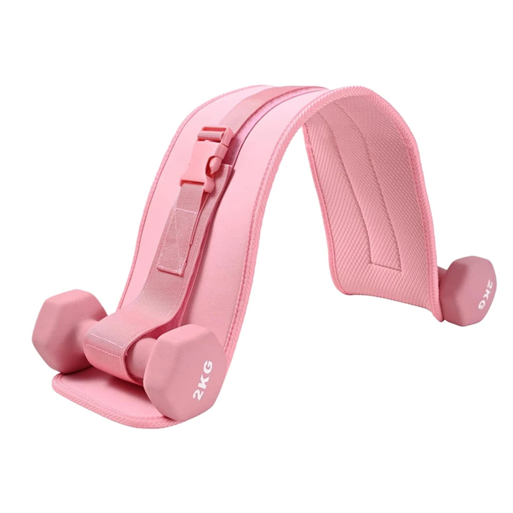 Exercise Hip Thrust Belt -Dumbbell Hip Thrust Belt, Thicken & Widen, Comfortable for Dumbbells, Kettlebells,Gym or Home Workouts