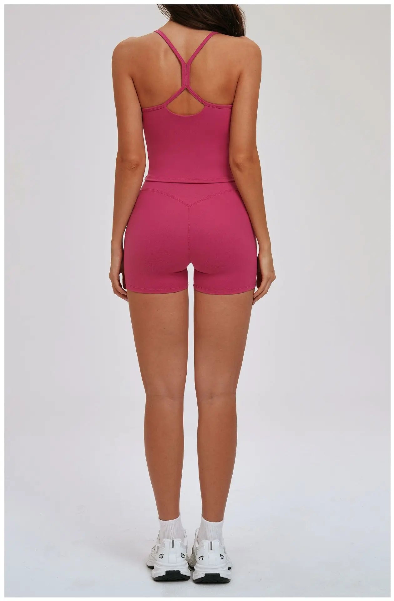 Yoga Set for Women 2026 Beauty Back Tight-Fitting Versatile Yoga Outfit Outdoor Running Sports Set Gym Wear Workout Clothes