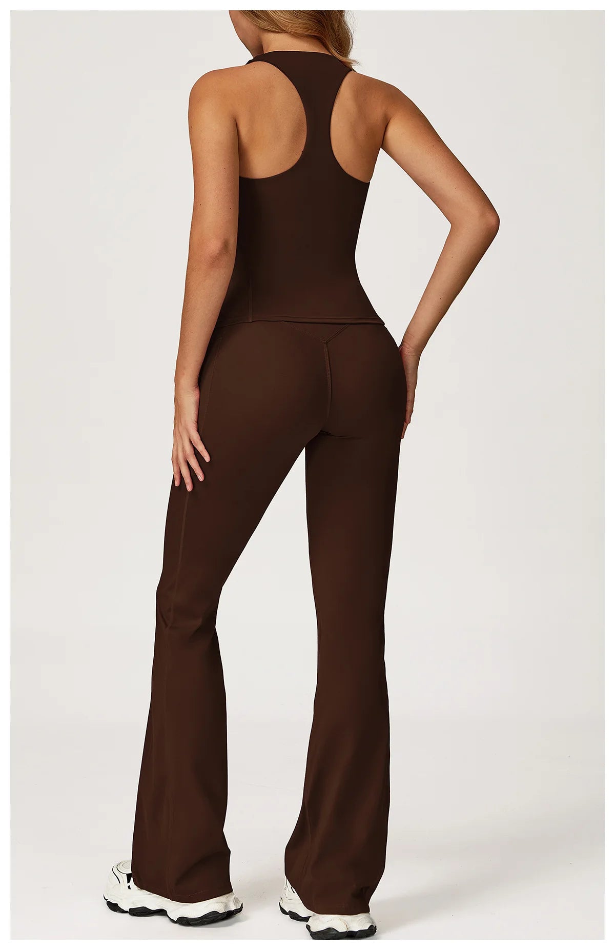 Yoga Set 2 Pieces Workout Outfits Women Clothes Fitness Sportswear Gym Tracksuit High Waist Leggings Sports Bra Athletic Wear