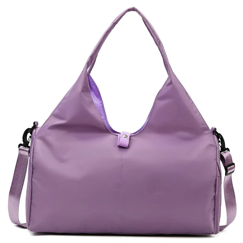 Yoga Mat Bag, Women's Sports and Fitness Bag, Handbag, Luggage Bag, Wear-Resistant, Large Capacity Storage Travel Bag