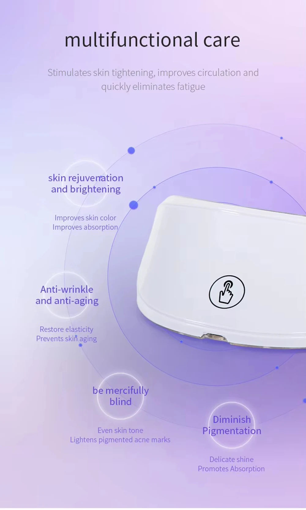 7 Colors LED Face Mask Beauty Machine Neck Part Mask LED Photon Facial Mask Repaired Skin Anti Aging Skin Rejuvenation Tool