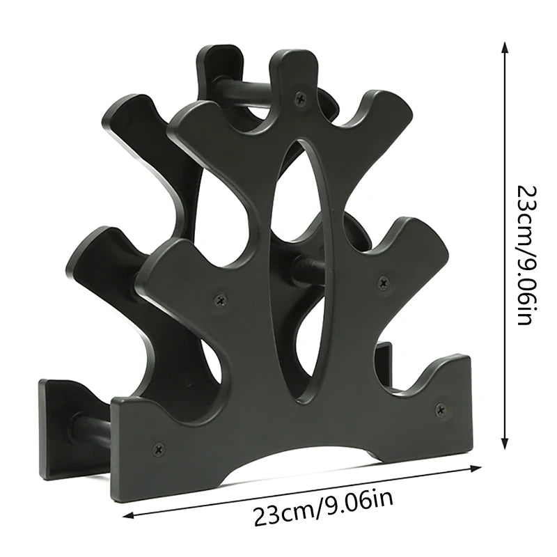 1Pcs 3-Tier Dumbbell Storage Rack Stand Multi-layer Hand-Held Dumbbell Storage Rack Home Office Gym Dumbell Weight Rack