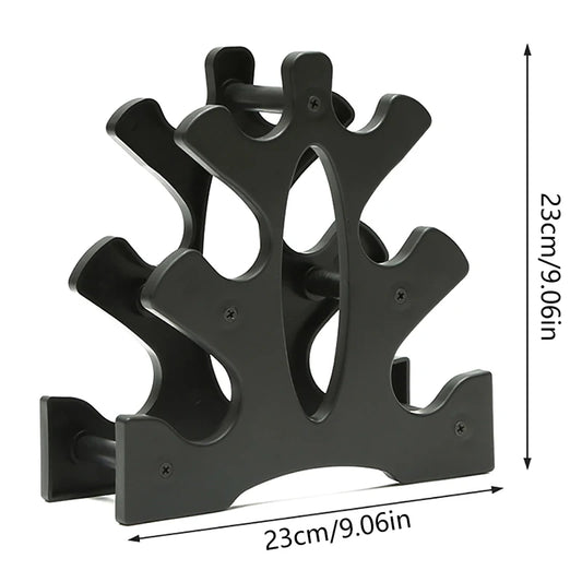 1Pcs 3-Tier Dumbbell Storage Rack Stand Multi-layer Hand-Held Dumbbell Storage Rack Home Office Gym Dumbell Weight Rack