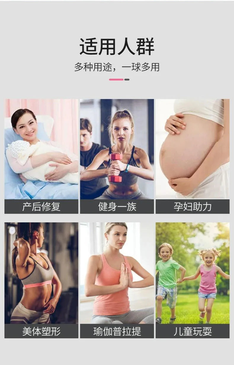 25cm Mini Yoga Ball Fitness Pilates Reduce Fat Ball Thick Explosion-proof PVC Non Slip Gym Home Training Workout Exercise Ball