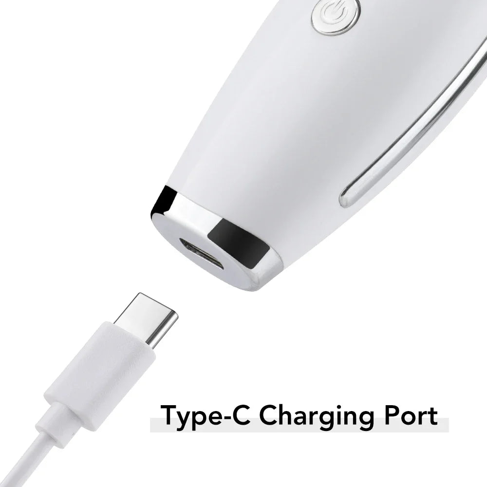 Neck Massager EMS Facial Lift 7 Light Modes Electric Skin Tightening Device LED Photon Therapy Beauty Instrument Anti Wrinkle