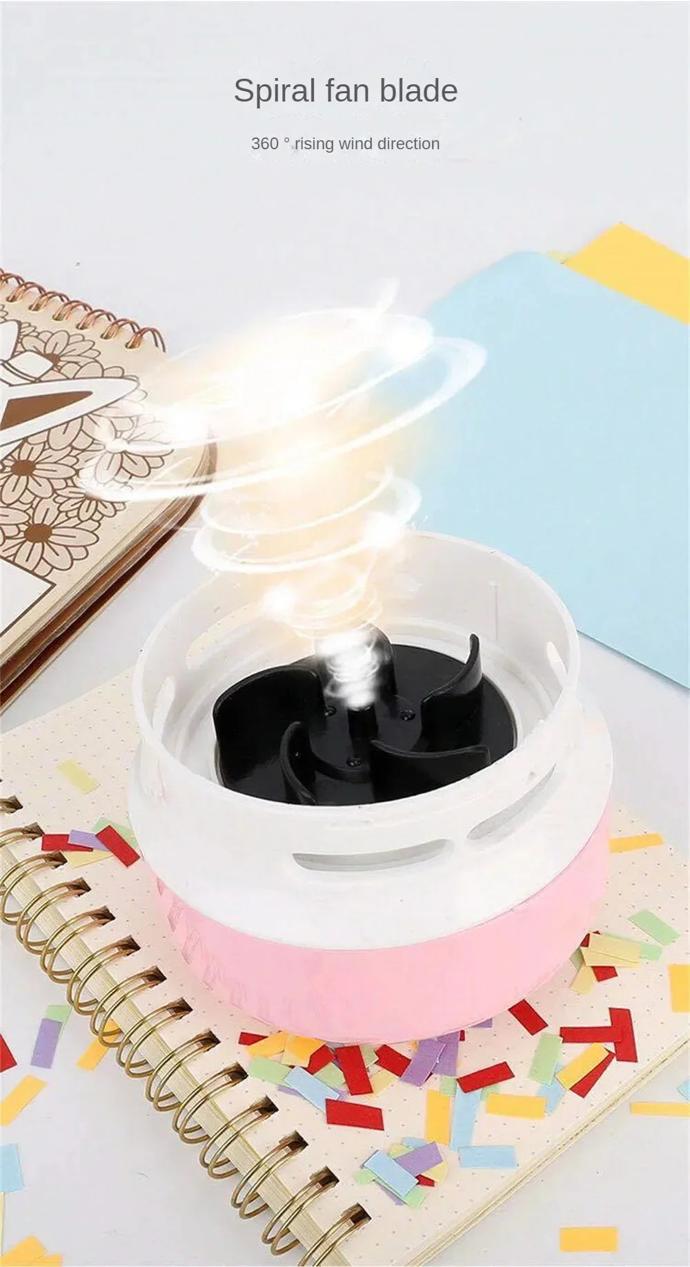 Mini Portable Vacuum Cleaner for Desk – Silent Cleaning Expert for Office & Study,