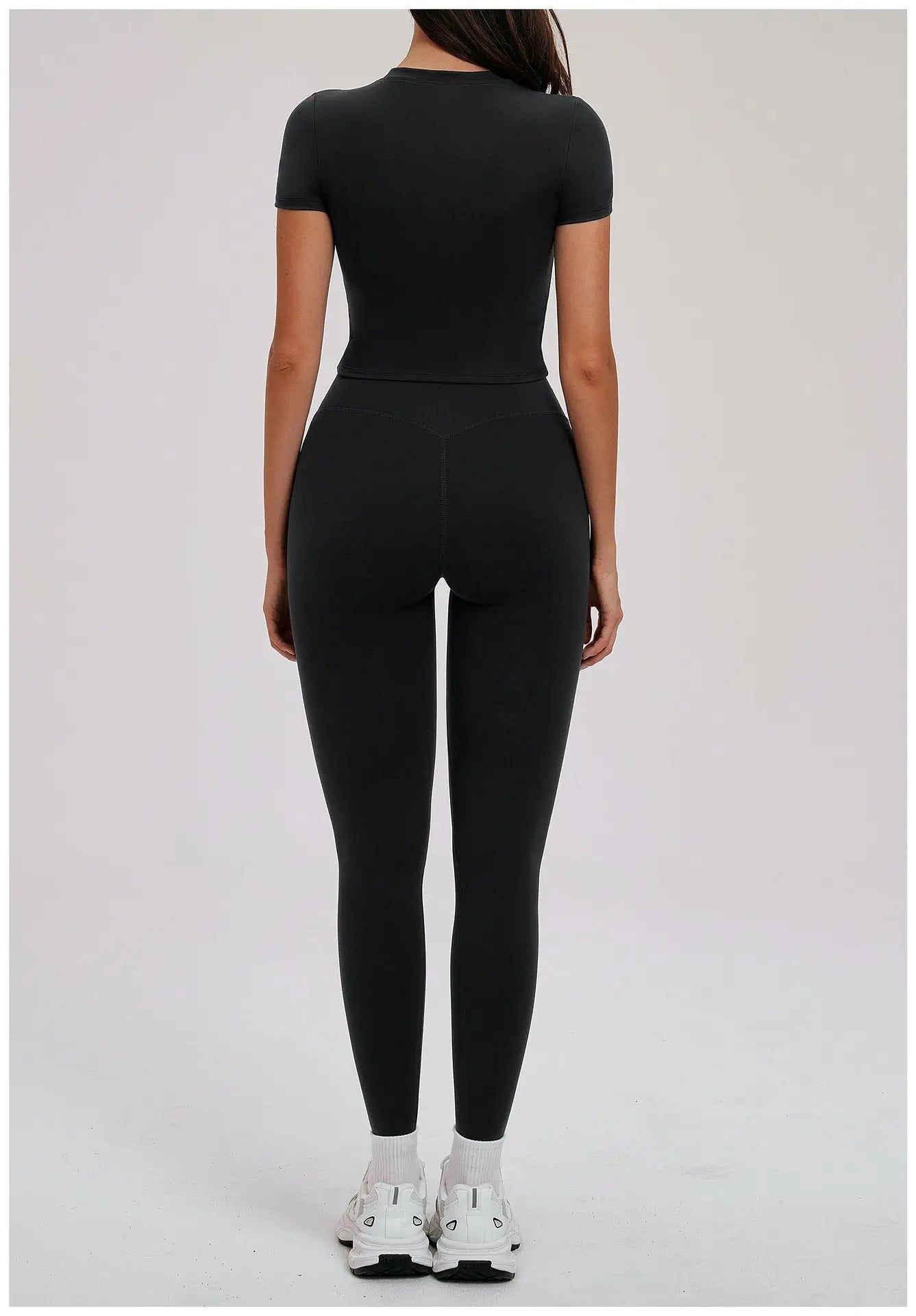 Yoga Set for Women 2026 Beauty Back Tight-Fitting Versatile Yoga Outfit Outdoor Running Sports Set Gym Wear Workout Clothes