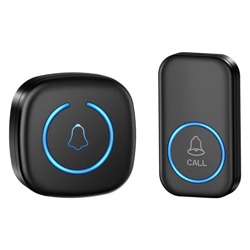 Wireless Doorbell Intelligent Welcome Door Bell 300M/984 FT