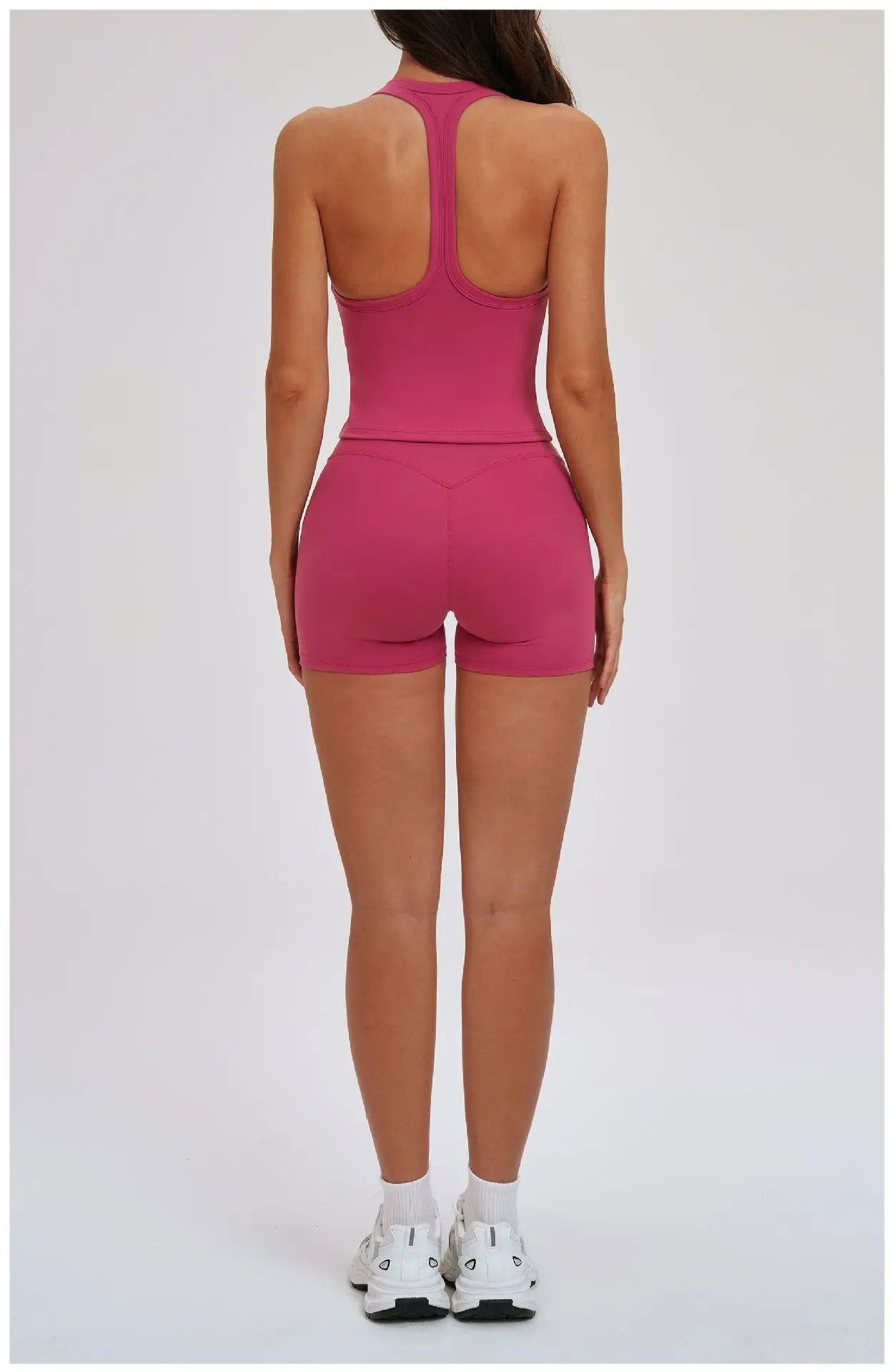 Yoga Set for Women 2026 Beauty Back Tight-Fitting Versatile Yoga Outfit Outdoor Running Sports Set Gym Wear Workout Clothes